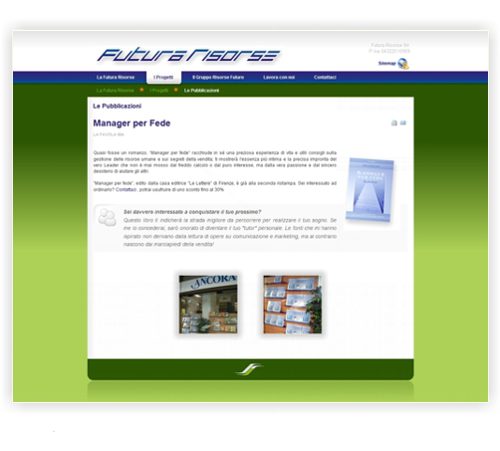 Costruzione sito FuturaRisorse
