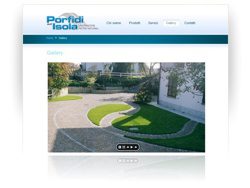 Sezione Costruzione sito web PorfidiDell'Isola