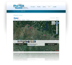Sezione Costruzione sito web PorfidiDell'Isola