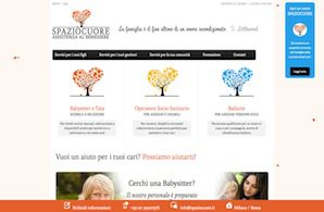 Sezione Restyling sito web SPAZIOCUORE