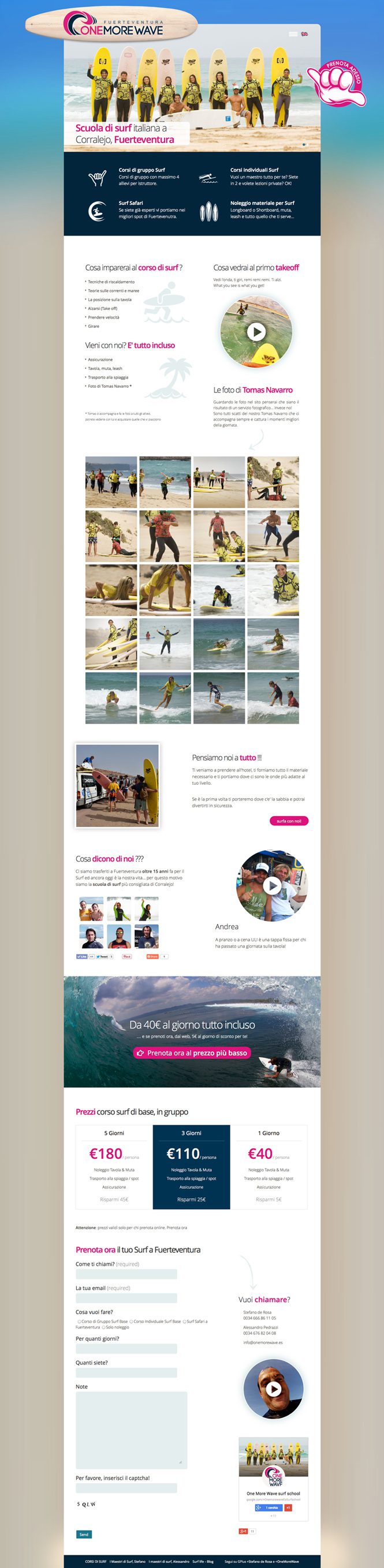 LANDING PAGE STRUTTURA E PROCESSO